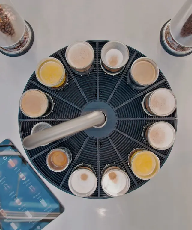 The new coffee carrousel from Scanomat