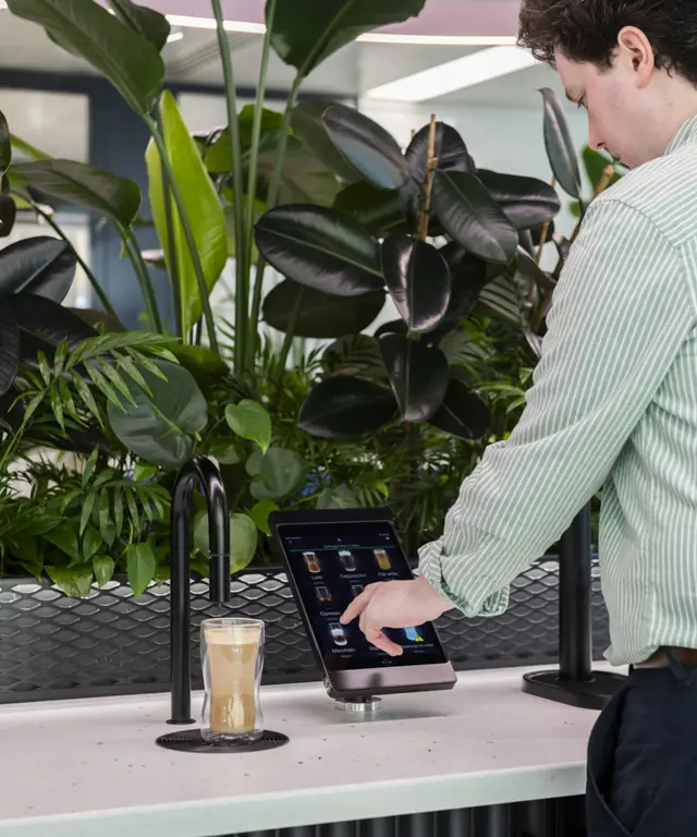 Rolls-Royce SMR Manchester Coffee Tap and Latte, TopBrewer, Scanomat