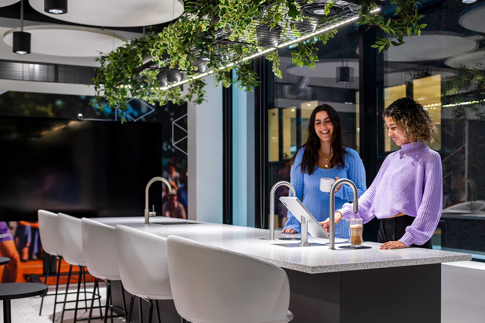 Entain London Office with TopBrewer coffee machine