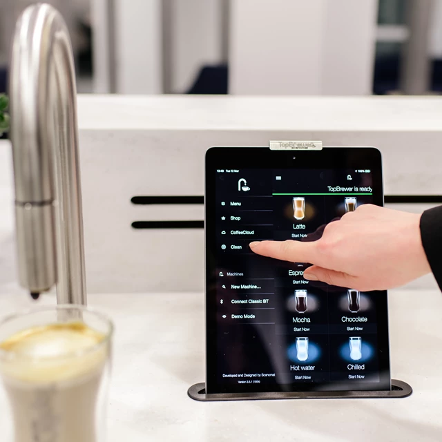 Scanomat Top Brewer- Make Your Own Espresso from a Smartphone Controlled App