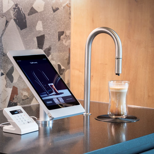 TopBrewer  Touchless Office Coffee Equipment by Scanomat