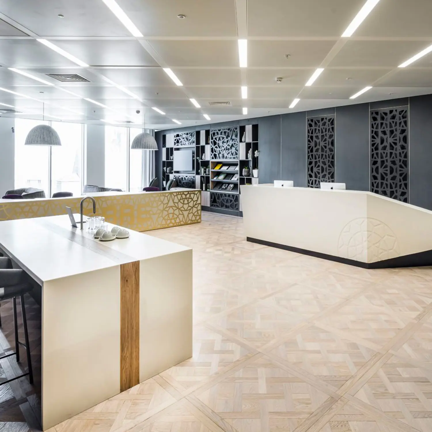 CBRE client lounge TopBrewer